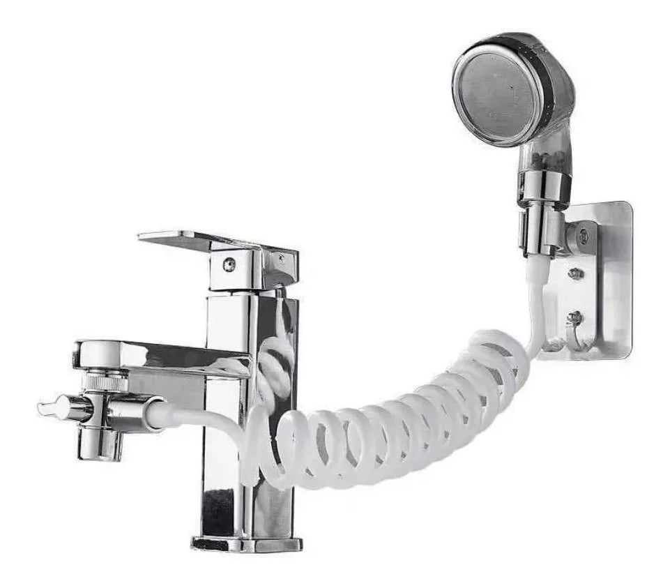 ADAPTADOR Grifo Extensor Baño Cabezal Con Soporte